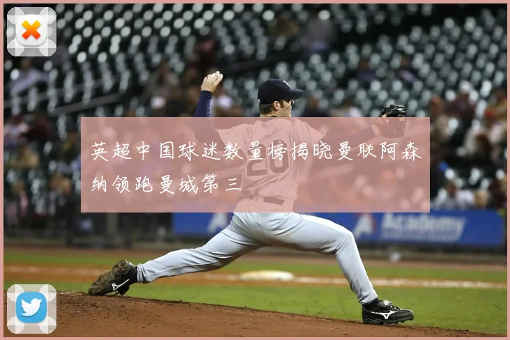 英超中国球迷数量榜揭晓曼联阿森纳领跑曼城第三